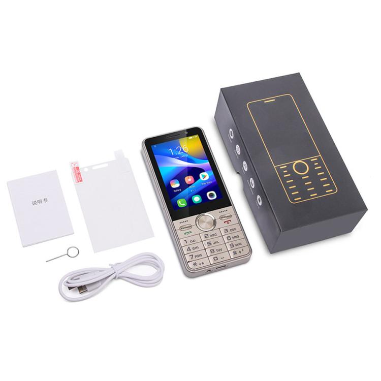 UNIWA XS24 Keypad Phone, 2GB+16GB, 3.5 inch Android 8.1 Mediatek MT6737M Quad Core, Flashlights, Network: 4G, Support Google Store, No Power Plug