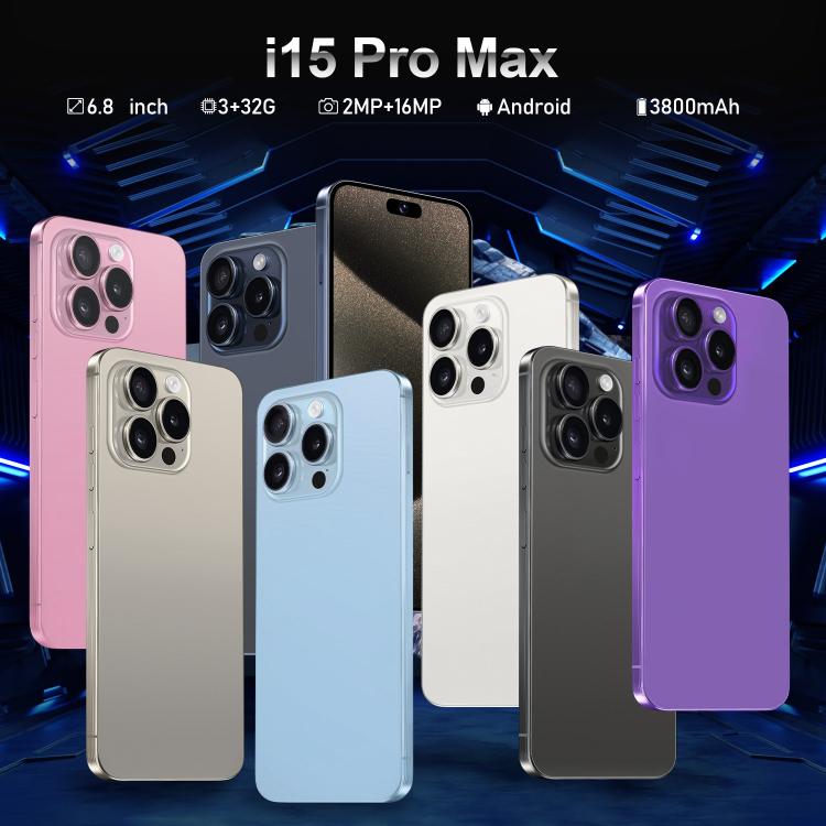 I16 Pro Max / VD1, 3GB+32GB, 6.8 inch Android 10 MTK6753 Octa Core, Network: 4G, Dual SIM, EU Plug
