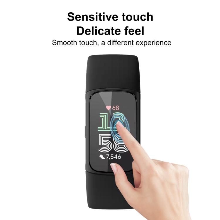 2pcs xDfind Curved 3D Composite Material Soft Film Screen Protector, For Fitbit Charge 6, For Fitbit Versa 4, For Fitbit Charge 5, For Fitbit Luxe, For Fitbit Versa 3, For Fitbit Versa 2, For Fitbit Versa