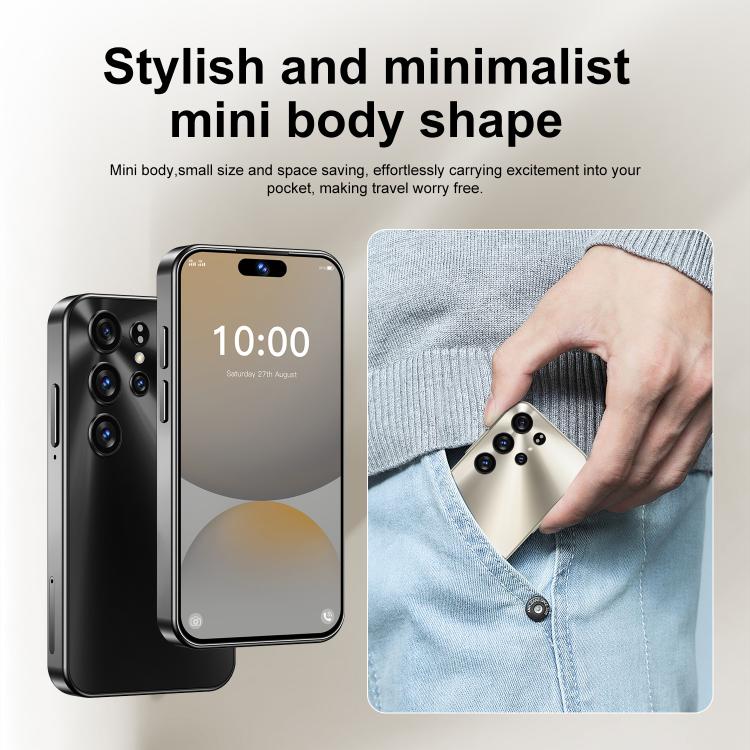 S25 Mini / ZKM10, 2GB+16GB, 4.0 inch Android 10 MTK6580M Quad Core, Network: 3G, Dual SIM