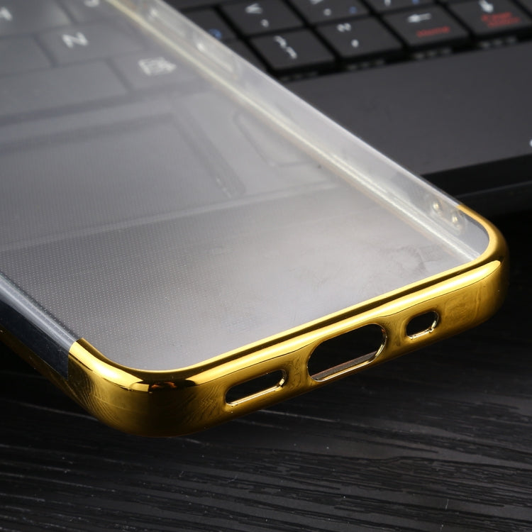 Three Stage Electroplating TPU Protective Soft Case, For iPhone 12 Pro Max