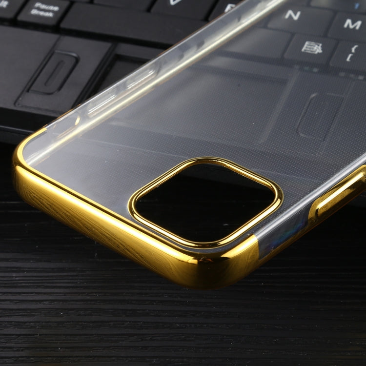 Three Stage Electroplating TPU Protective Soft Case, For iPhone 12 Pro Max