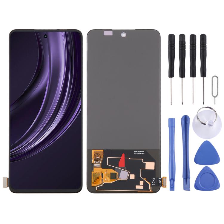 OLED LCD Screen with Digitizer Full Assembly, For Realme 14T 5G, For Realme 14 5G, For Realme P1 Speed 5G, For Realme 13 4G, For Realme 13+ 5G RMX5002 RMX5000, For Realme 12 4G RMX3871, For Realme Narzo 70 5G RMX3869, For Realme P1 5G RMX3870          ...