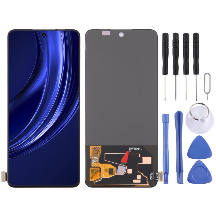 OLED LCD Screen with Digitizer Full Assembly, For Realme 14T 5G, For Realme 14 5G, For Realme P1 Speed 5G, For Realme 13 4G, For Realme 13+ 5G RMX5002 RMX5000, For Realme 12 4G RMX3871, For Realme Narzo 70 5G RMX3869, For Realme P1 5G RMX3870          ...