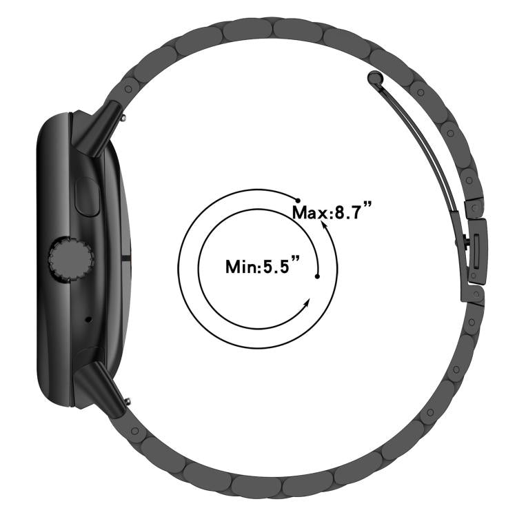 xDfind Three Beads Quick Release Metal Watch Band, For Google Pixel Watch 4 / 3 45mm, For Google Pixel Watch 4 / 3 / 2 / 1 41mm