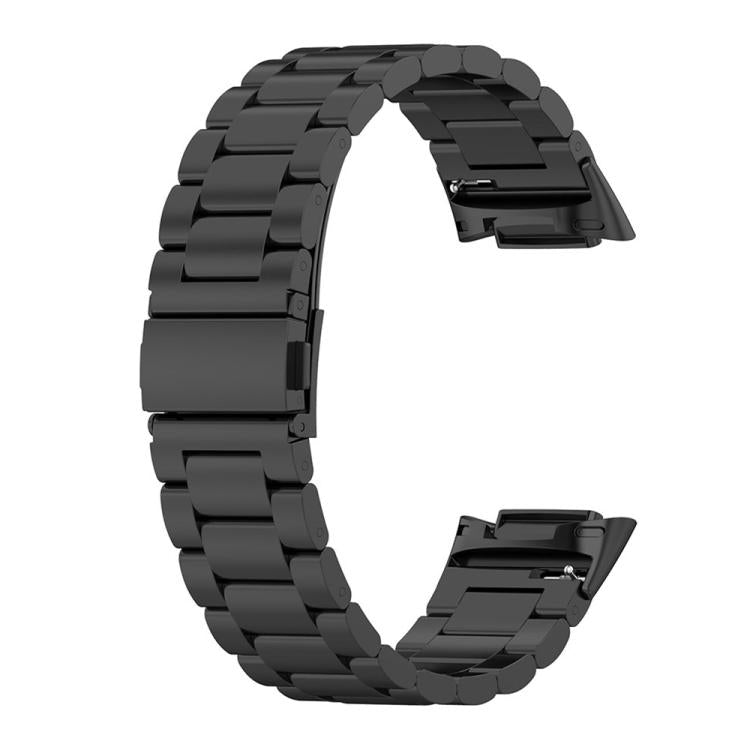 xDfind Three Beads Quick Release Metal Watch Band, For Fitbit Charge 6 / 5, For Fitbit Inspire 3, For Fitbit Versa 4 / 3 / Sense2 / 1, For Fitbit Charge 4 / 3