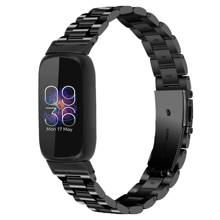 xDfind Three Beads Quick Release Metal Watch Band, For Fitbit Charge 6 / 5, For Fitbit Inspire 3, For Fitbit Versa 4 / 3 / Sense2 / 1, For Fitbit Charge 4 / 3