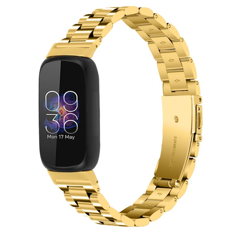 xDfind Three Beads Quick Release Metal Watch Band, For Fitbit Charge 6 / 5, For Fitbit Inspire 3, For Fitbit Versa 4 / 3 / Sense2 / 1, For Fitbit Charge 4 / 3
