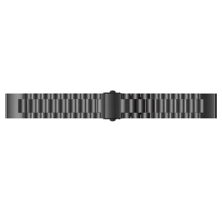 xDfind Three Beads Quick Release Metal Watch Band, For Garmin Fenix 8/7X/6X/5X 26mm, For Garmin Fenix 8/7/6/5 22mm, For Garmin Fenix 8/7S/6S/5S 20mm, For Garmin Forerunner 45/45S/Swim2, For Garmin Forerunner 220/735/735XT/230/235