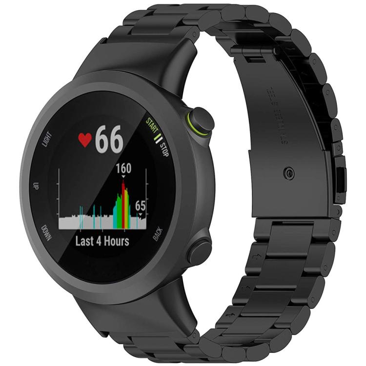 xDfind Three Beads Quick Release Metal Watch Band, For Garmin Fenix 8/7X/6X/5X 26mm, For Garmin Fenix 8/7/6/5 22mm, For Garmin Fenix 8/7S/6S/5S 20mm, For Garmin Forerunner 45/45S/Swim2, For Garmin Forerunner 220/735/735XT/230/235