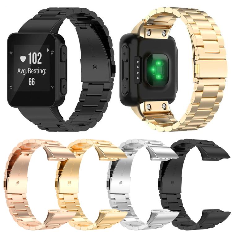xDfind Three Beads Quick Release Metal Watch Band, For Garmin Fenix 8/7X/6X/5X 26mm, For Garmin Fenix 8/7/6/5 22mm, For Garmin Fenix 8/7S/6S/5S 20mm, For Garmin Forerunner 45/45S/Swim2, For Garmin Forerunner 220/735/735XT/230/235