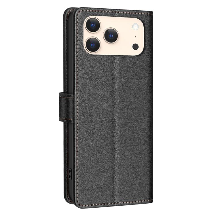Litchi Texture RFID Anti-theft Leather Phone Case, For iPhone 18 Pro/17 Pro, For iPhone 18 Pro Max/17 Pro Max, For iPhone 17, For iPhone 17 Air