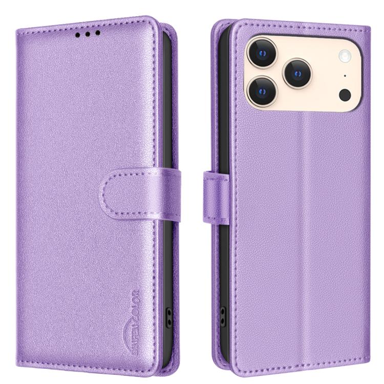 Litchi Texture RFID Anti-theft Leather Phone Case, For iPhone 18 Pro/17 Pro, For iPhone 18 Pro Max/17 Pro Max, For iPhone 17, For iPhone 17 Air