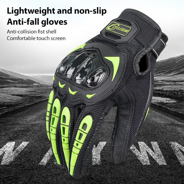 SOMAN CG666 Motorcycle Riding Anti-slip Full Finger Gloves, M, L, XL, XXL