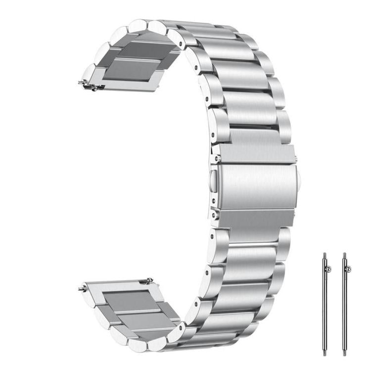 xDfind Three Beads Stainless Steel Watch Band, 14mm, 18mm, 20mm