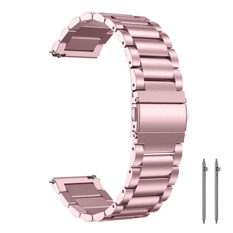 xDfind Three Beads Stainless Steel Watch Band, 14mm, 18mm, 20mm