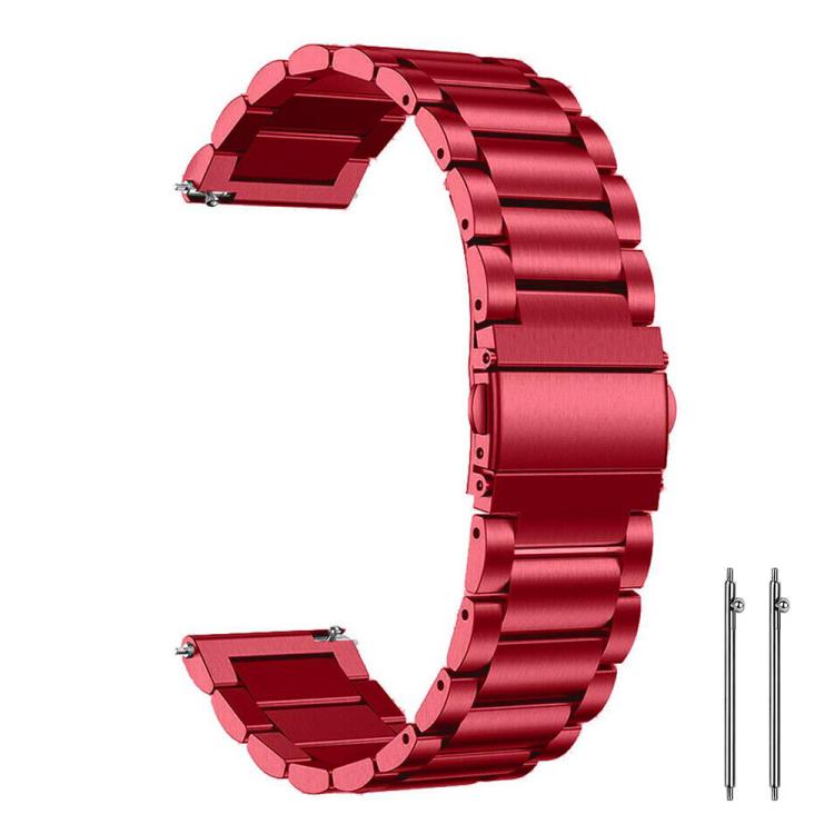 xDfind Three Beads Stainless Steel Watch Band, 14mm, 18mm, 20mm