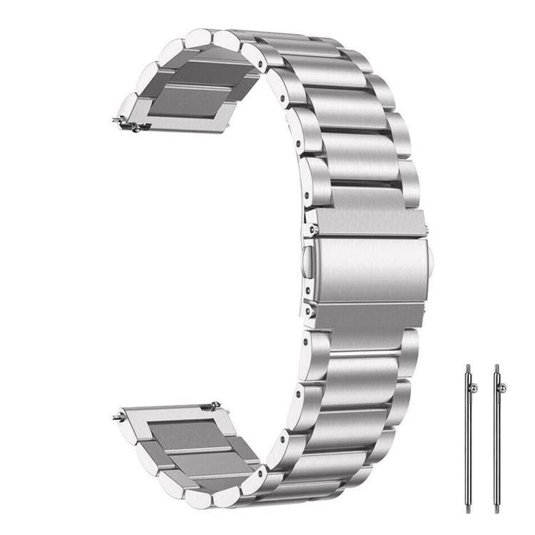 xDfind Three Beads Stainless Steel Watch Band, 14mm, 18mm, 20mm