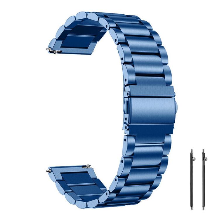 xDfind Three Beads Stainless Steel Watch Band, 22mm