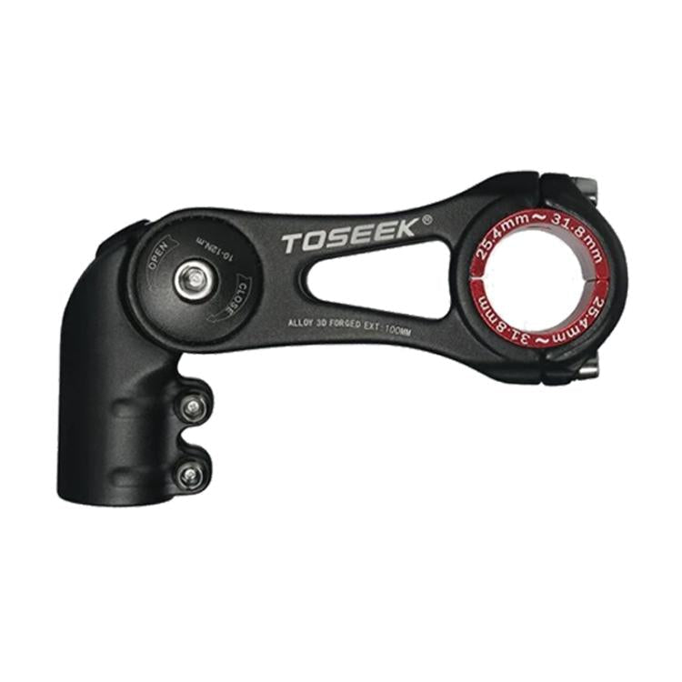 TOSEEK ST003 Aluminum Alloy Adjustable Angle Mountain Bike Stem, 80mm, 100mm, 130mm