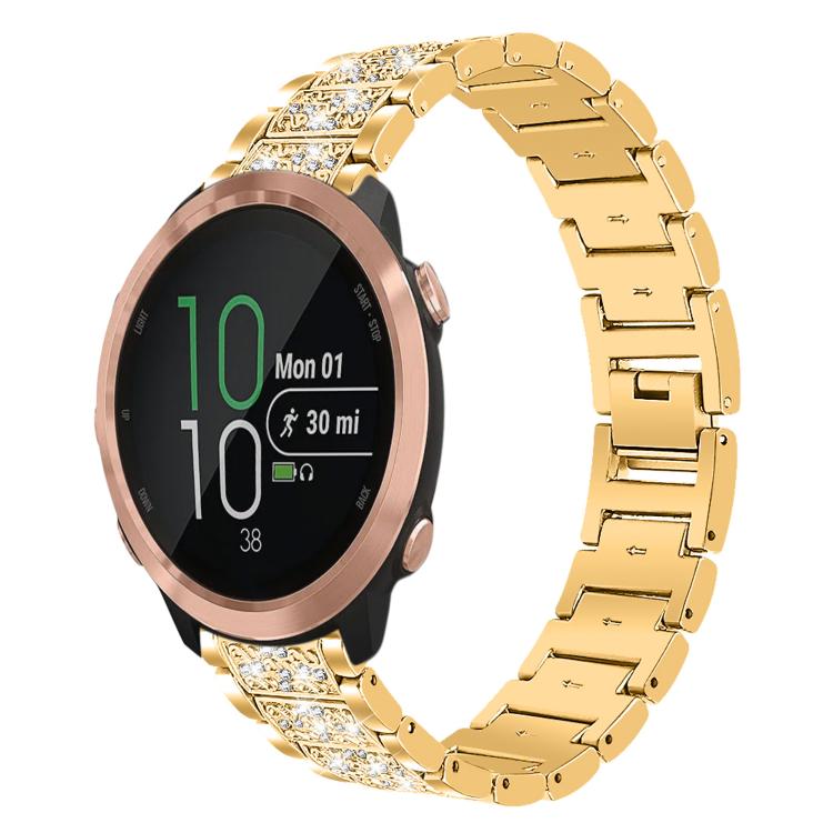 xDfind Diamond Jewelry Steel Watch Band, 22mm For Suunto Race S / Race / 9 Peak / 5 Peak, 20mm For Garmin Forerunner 570 42mm/245/645/158, 22mm For Garmin Venu 3 / vivoactive4, 20mm For Garmin venu 2 / venu / Sq2 / Sq                                   ...