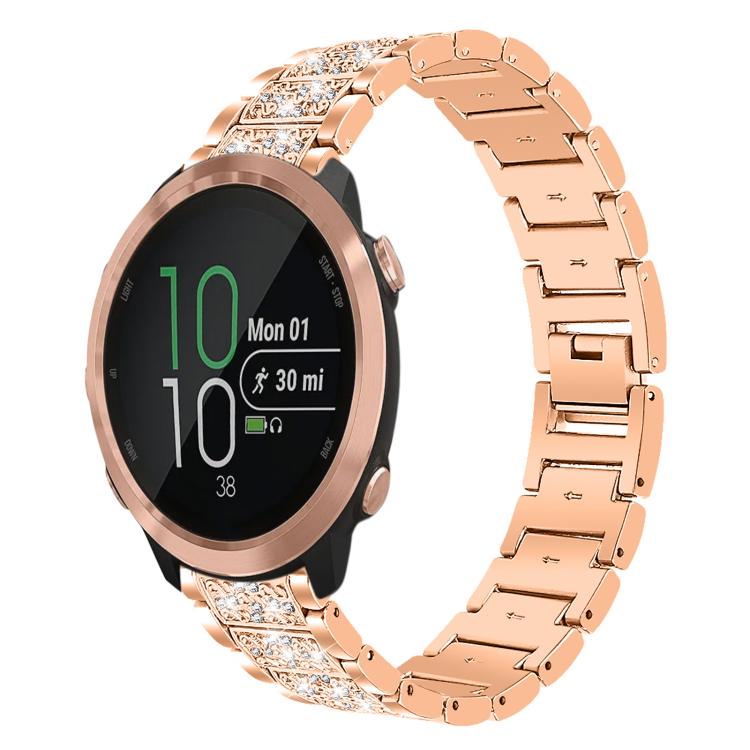 xDfind Diamond Jewelry Steel Watch Band, 22mm For Suunto Race S / Race / 9 Peak / 5 Peak, 20mm For Garmin Forerunner 570 42mm/245/645/158, 22mm For Garmin Venu 3 / vivoactive4, 20mm For Garmin venu 2 / venu / Sq2 / Sq                                   ...