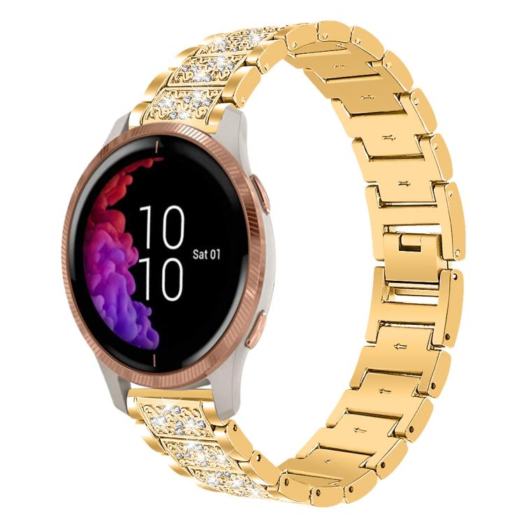 xDfind Diamond Jewelry Steel Watch Band, 22mm For Suunto Race S / Race / 9 Peak / 5 Peak, 20mm For Garmin Forerunner 570 42mm/245/645/158, 22mm For Garmin Venu 3 / vivoactive4, 20mm For Garmin venu 2 / venu / Sq2 / Sq                                   ...