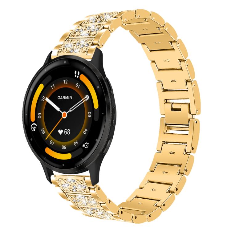 xDfind Diamond Jewelry Steel Watch Band, 22mm For Suunto Race S / Race / 9 Peak / 5 Peak, 20mm For Garmin Forerunner 570 42mm/245/645/158, 22mm For Garmin Venu 3 / vivoactive4, 20mm For Garmin venu 2 / venu / Sq2 / Sq                                   ...