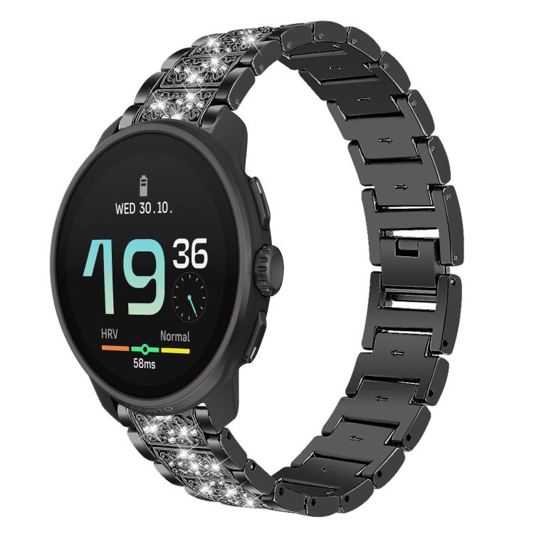 xDfind Diamond Jewelry Steel Watch Band, 22mm For Suunto Race S / Race / 9 Peak / 5 Peak, 20mm For Garmin Forerunner 570 42mm/245/645/158, 22mm For Garmin Venu 3 / vivoactive4, 20mm For Garmin venu 2 / venu / Sq2 / Sq                                   ...