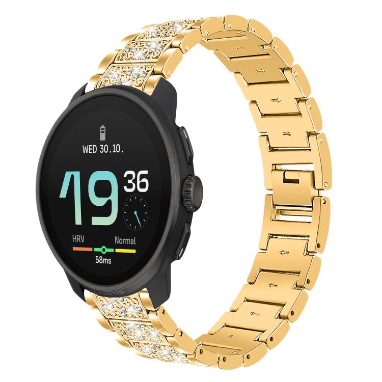 xDfind Diamond Jewelry Steel Watch Band, 22mm For Suunto Race S / Race / 9 Peak / 5 Peak, 20mm For Garmin Forerunner 570 42mm/245/645/158, 22mm For Garmin Venu 3 / vivoactive4, 20mm For Garmin venu 2 / venu / Sq2 / Sq                                   ...
