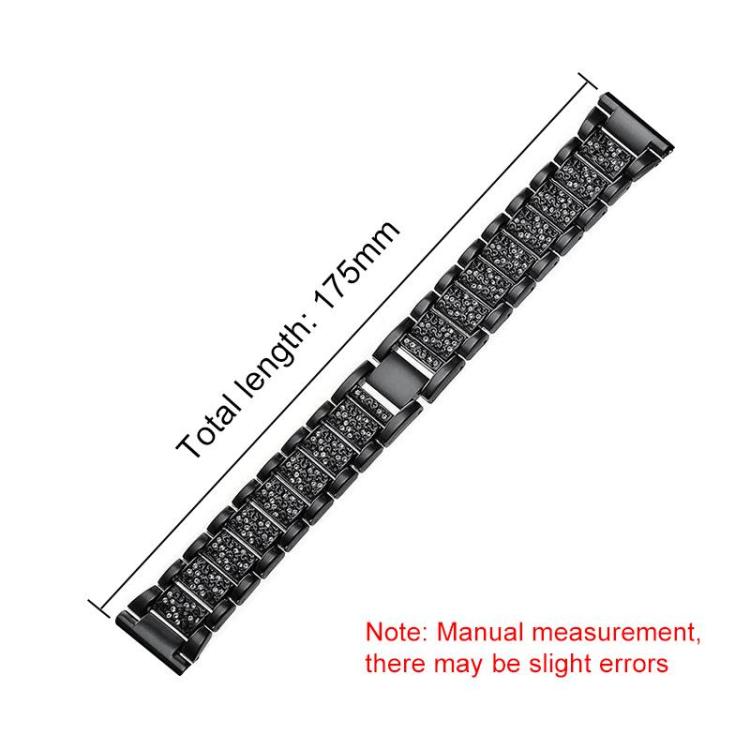 xDfind Diamond Jewelry Steel Watch Band, 22mm For Suunto Race S / Race / 9 Peak / 5 Peak, 20mm For Garmin Forerunner 570 42mm/245/645/158, 22mm For Garmin Venu 3 / vivoactive4, 20mm For Garmin venu 2 / venu / Sq2 / Sq                                   ...