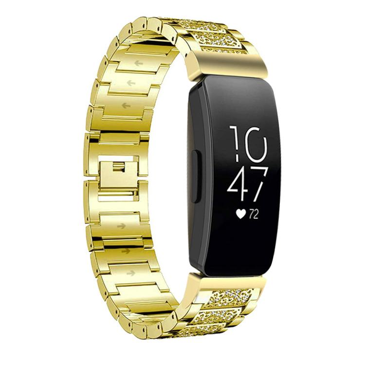 xDfind Diamond Jewelry Stainless Steel Watch Band, For Fitbit Charge 6 / 5 18mm, For Fitbit Versa 4 / 3 / Sense2 / 1 20mm, For Fitbit Inspire 2 / Ace 3 14mm, For Fitbit Charge 4 / 3 18mm