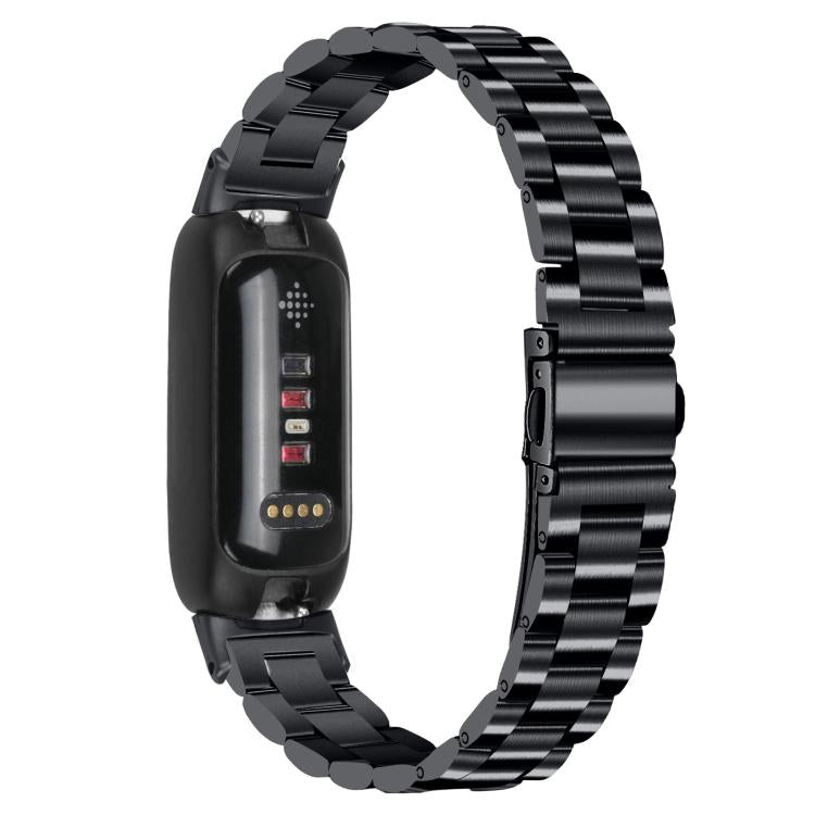 xDfind Three Beads Quick Release Metal Watch Band, 12mm