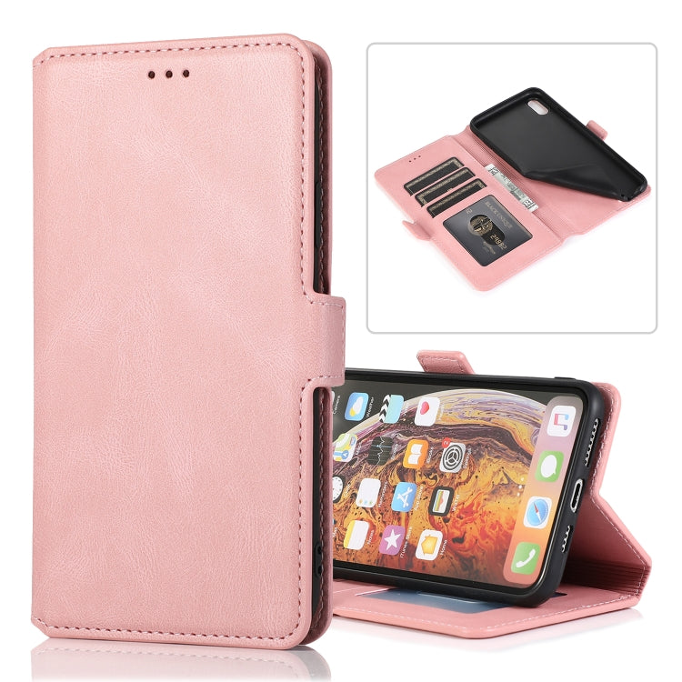 Retro Magnetic Closing Clasp Horizontal Flip Leather Case with Holder & Card Slots & Photo Frame & Wallet, For iPhone 11, For iPhone 11 Pro, For iPhone 11 Pro Max, For iPhone XS / X