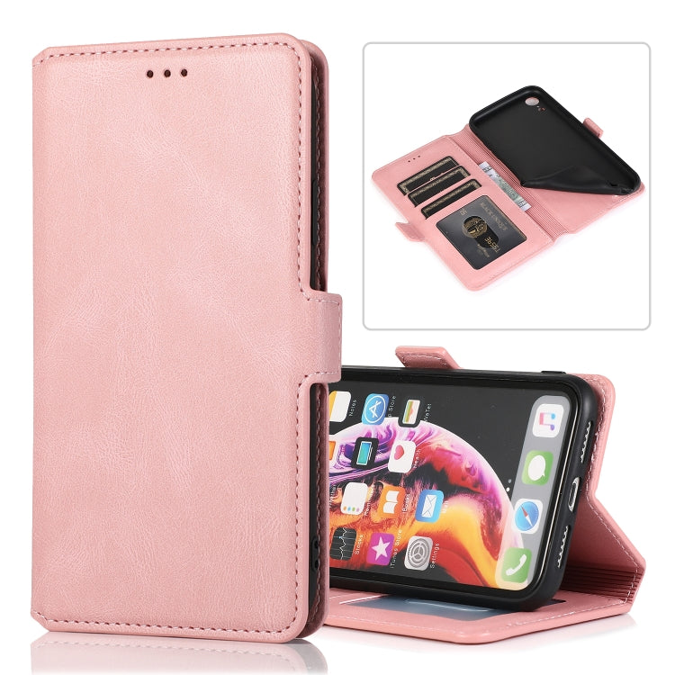 Retro Magnetic Closing Clasp Horizontal Flip Leather Case with Holder & Card Slots & Photo Frame & Wallet, For iPhone XR, For iPhone XS Max