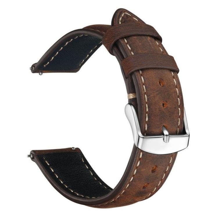 xDfind Retro Crazy Horse Texture Leather Watch Band, 20mm, 22mm