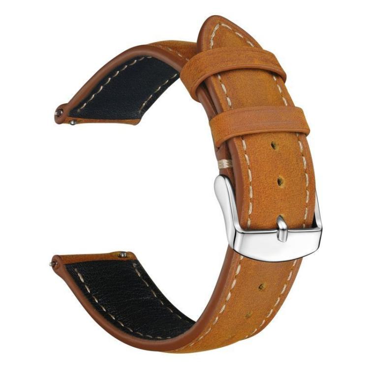 xDfind Retro Crazy Horse Texture Leather Watch Band, 20mm, 22mm
