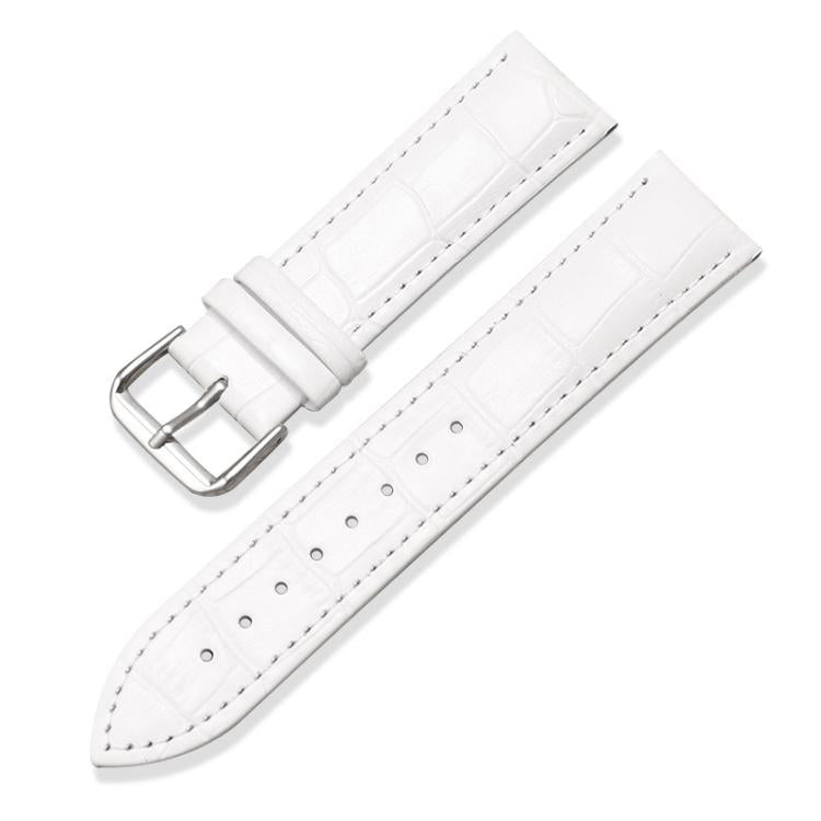 xDfind Bamboo Texture Pin Buckle Leather Watch Band, 20mm, 22mm