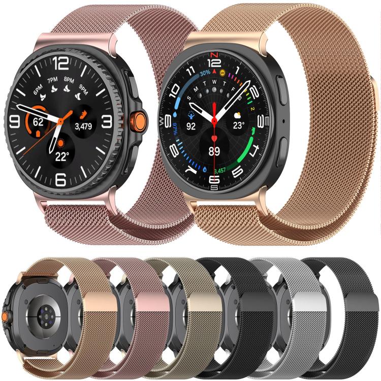 xDfind Milanese Magnetic Metal Watch Band, For Samsung Galaxy Watch 8 / Watch 8 Classic
