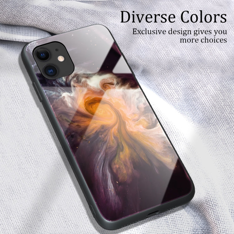 Marble Pattern Glass Protective Case, For iPhone 12 mini, For iPhone 12 Pro Max, For iPhone 11 Pro