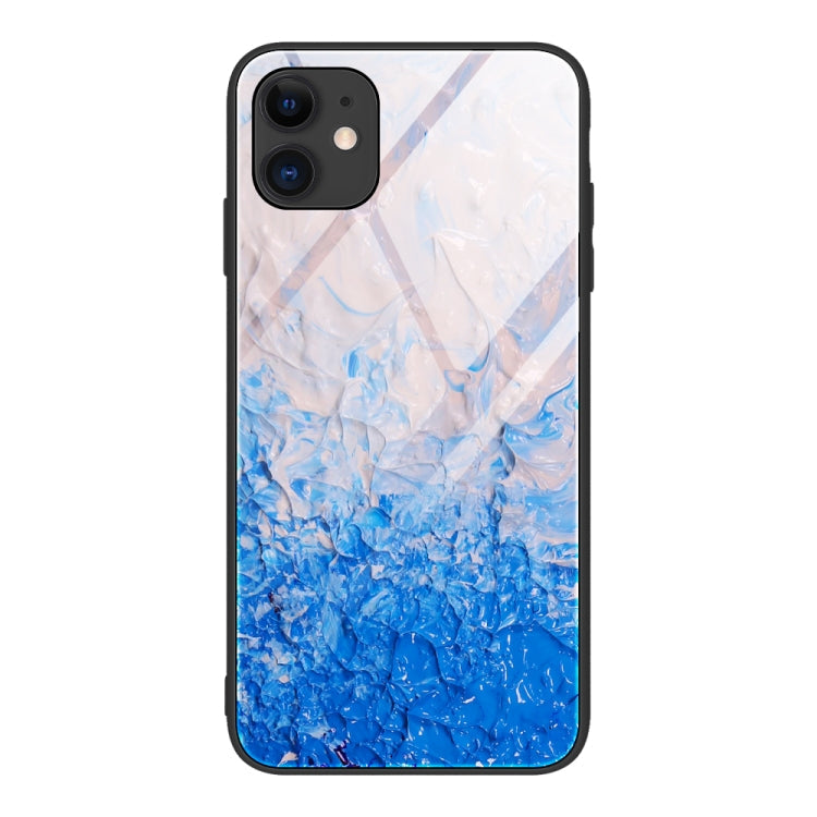 Marble Pattern Glass Protective Case, For iPhone 12 mini, For iPhone 12 Pro Max, For iPhone 11 Pro