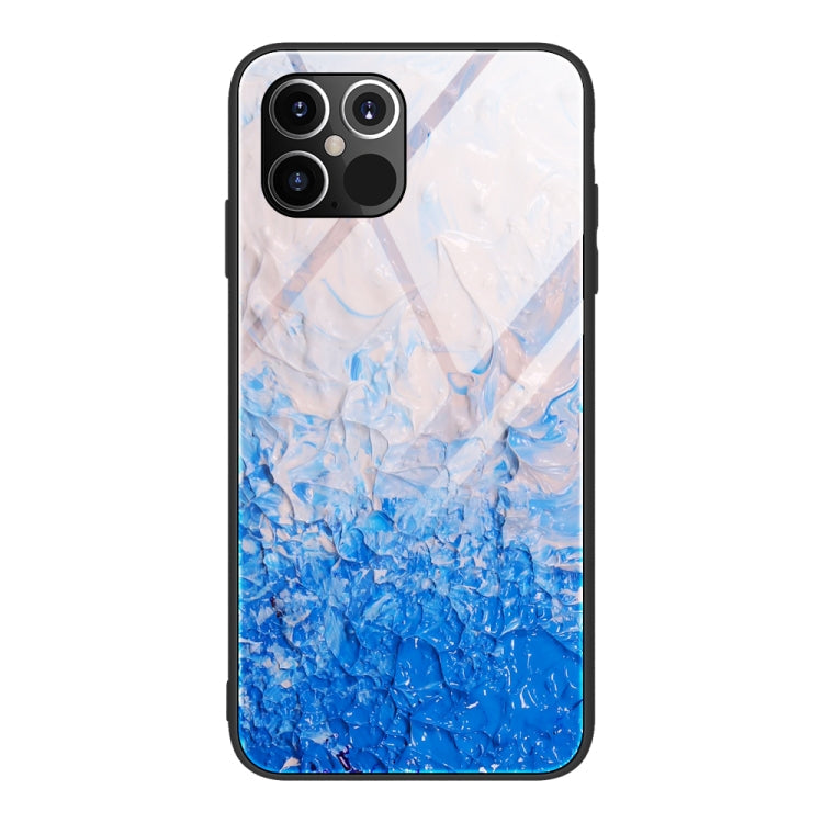 Marble Pattern Glass Protective Case, For iPhone 12 mini, For iPhone 12 Pro Max, For iPhone 11 Pro