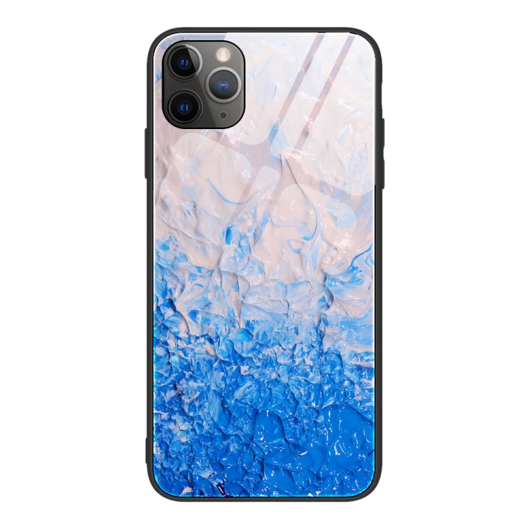 Marble Pattern Glass Protective Case, For iPhone 12 mini, For iPhone 12 Pro Max, For iPhone 11 Pro