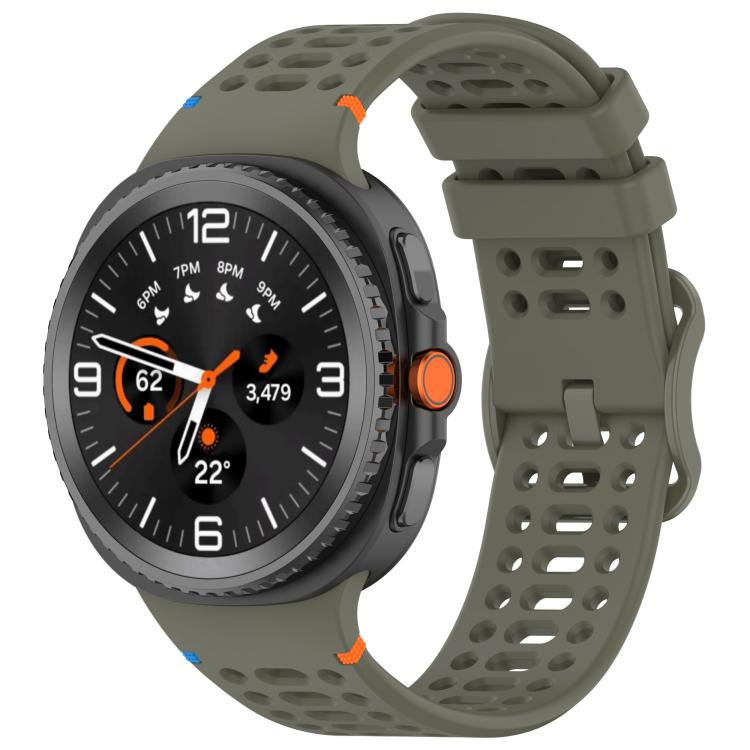 xDfind Ladder Buckle Silicone Watch Band, For Samsung Galaxy Watch8 / Watch8 Classic