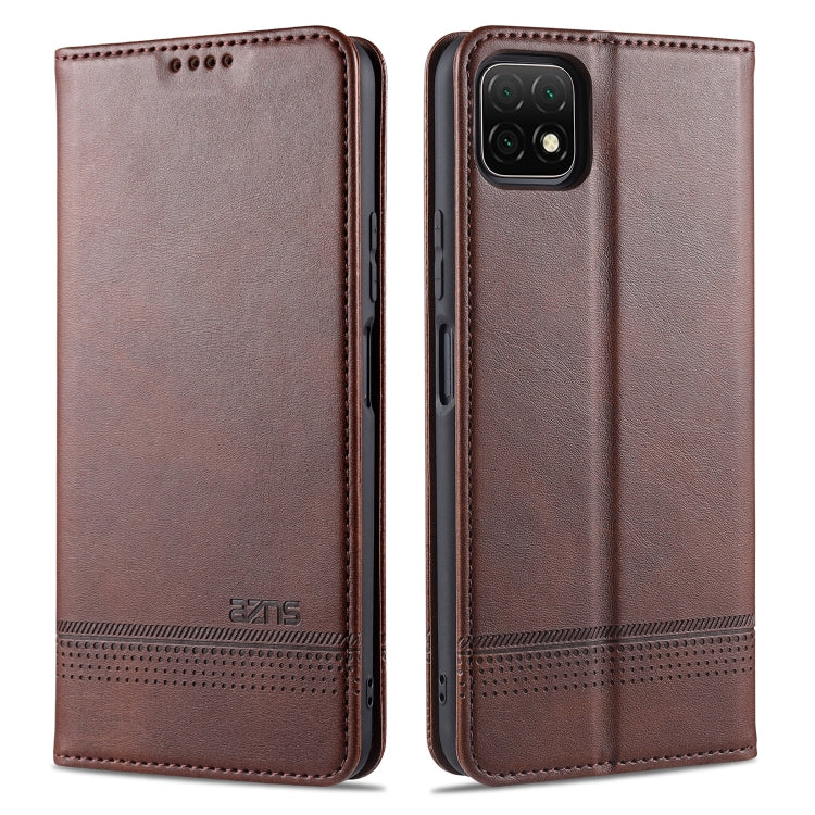 AZNS Magnetic Calf Texture Horizontal Flip Leather Case with Card Slots & Holder & Wallet, For Huawei Nova 7 SE, For Huawei Nova 7, For Huawei Enjoy 20, For Huawei Maimang 9