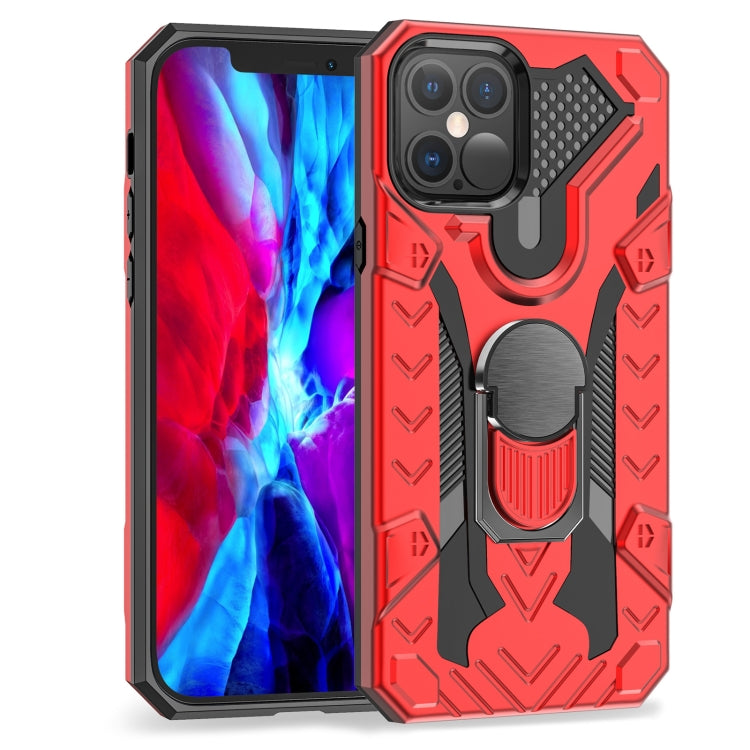 Iron Knight Series 2 in 1 PC + TPU Phone Case with Ring Holder, For iPhone 12 mini, For iPhone 12 / 12 Pro, For iPhone 12 Pro Max