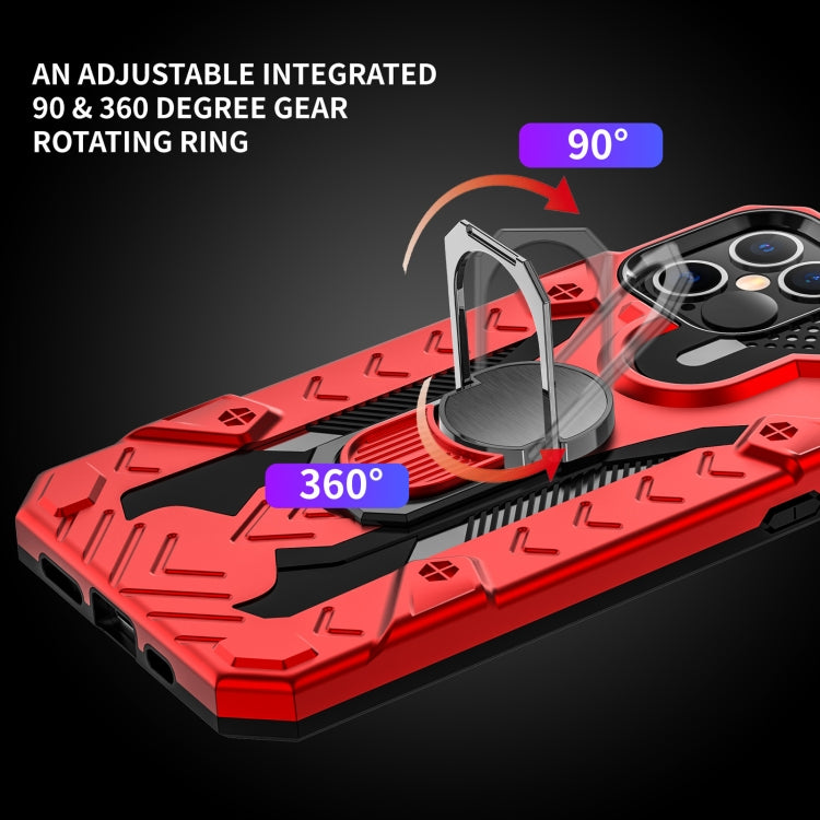 Iron Knight Series 2 in 1 PC + TPU Phone Case with Ring Holder, For iPhone 12 mini, For iPhone 12 / 12 Pro, For iPhone 12 Pro Max