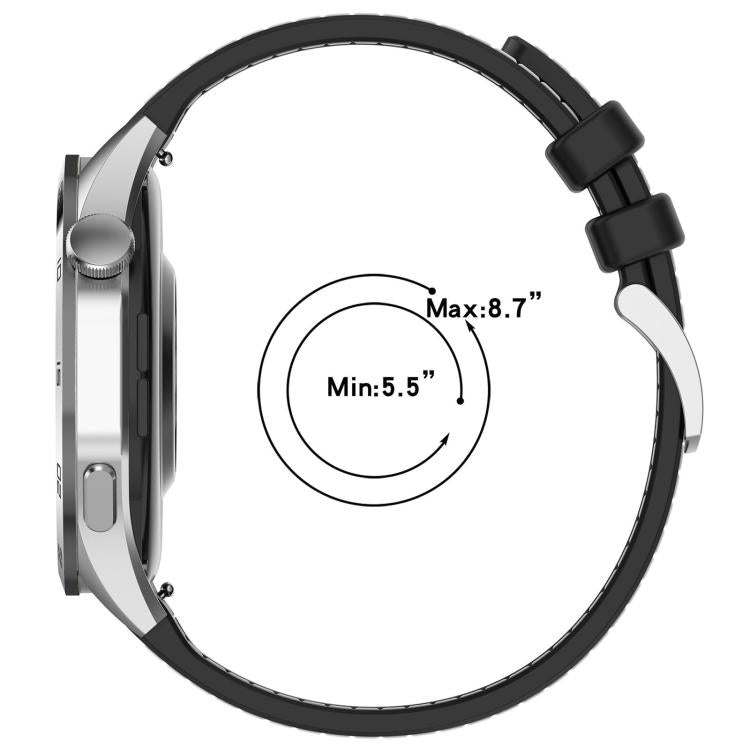 xDfind Hybrid Nylon Braid Silicone Watch Band, 20mm For COROS Pace 2 / Apex 2 42mm