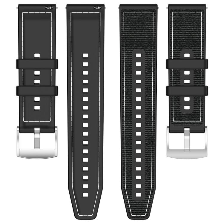 xDfind Hybrid Nylon Braid Silicone Watch Band, 20mm For Honor Watch SE / MagicWatch 2 42mm