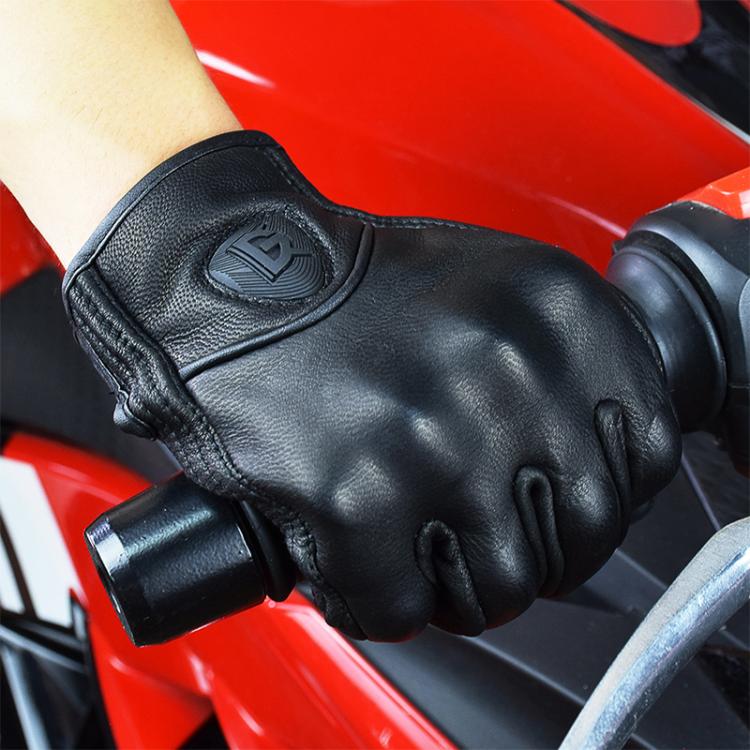 GHOST RACING GR-ST07 Winter Velvet Warm Motorcycle Riding Gloves, M, XL, XXL